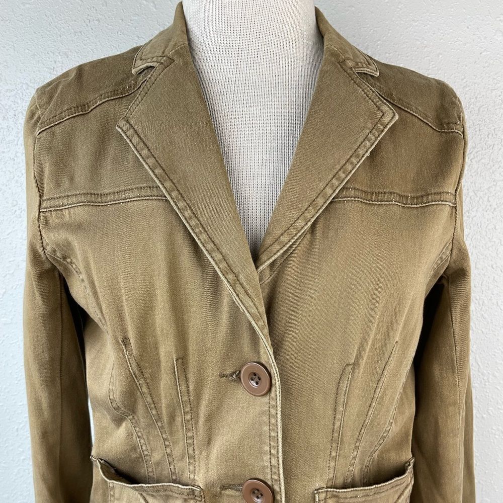 Ambition Button Down Jacket Size S EUC - Picture 2 of 7